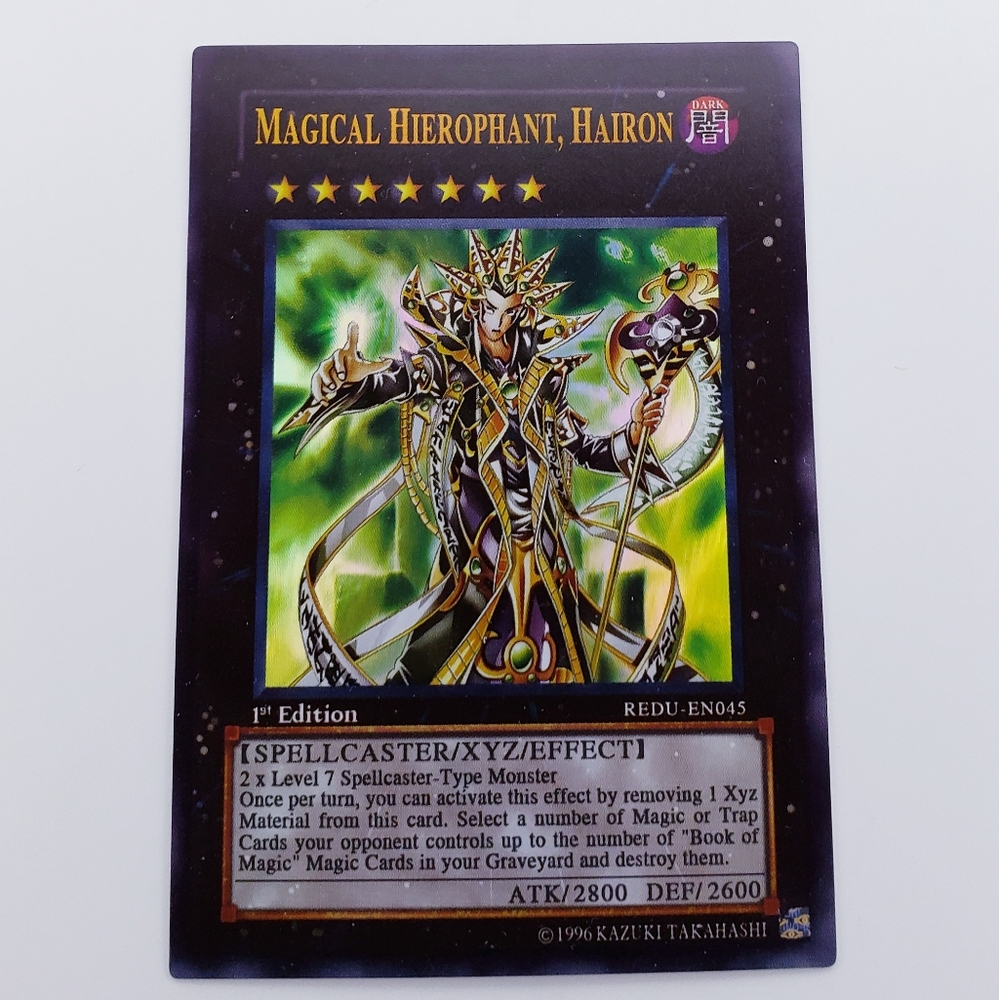 Yugioh Magical Hierophant, Hairon 1st Edition